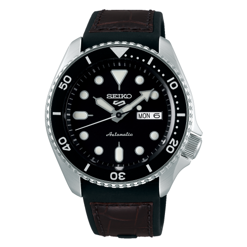Seiko 5 Sports Specialist Style Stainless Steel / Black / Rubber